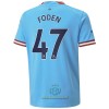 Maglia ufficiale Manchester City Foden 47 Casa 2022-23 per Uomo